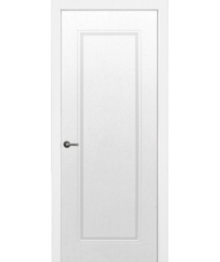 Дверь с ПВХ покрытием Бельви ДГ (Софт Белый)