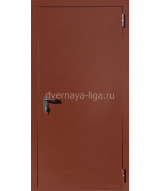 Дверь стальная противопожарная однопольная ДПМ-01(EI-30,EI-60) RAL 8017